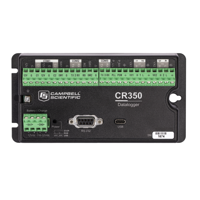 CR350 MEASUREMENT AND CONTROL DATALOGGER